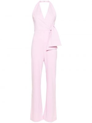Ολόσωμη φόρμα από κρεπ Pinko ροζ
