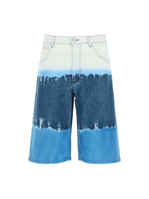 Niebieskie szorty jeansowe Alberta Ferretti