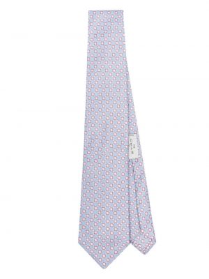 Hedvábná kravata s potiskem Etro
