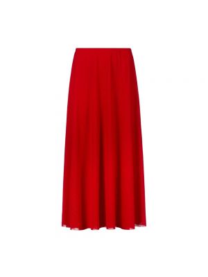 Długa spódnica Balenciaga czerwona