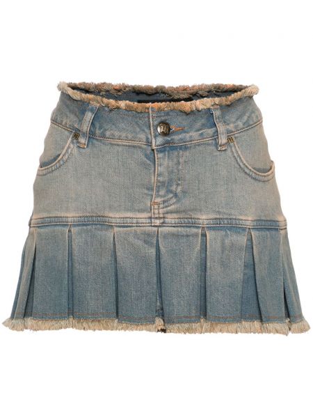 Plisovaná džínsová sukňa Misbhv
