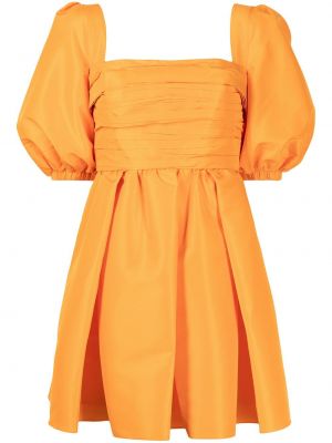 Vestido bootcut Self-portrait naranja