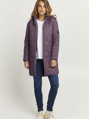 Зимнее пальто Fransa фиолетовое