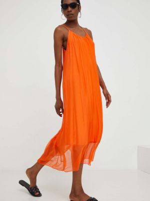 Rochie midi Answear Lab portocaliu