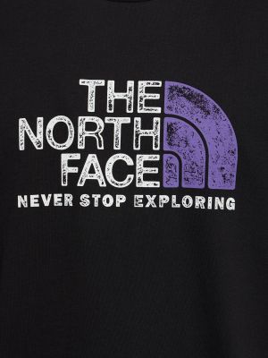 Mustriline t-särk The North Face must