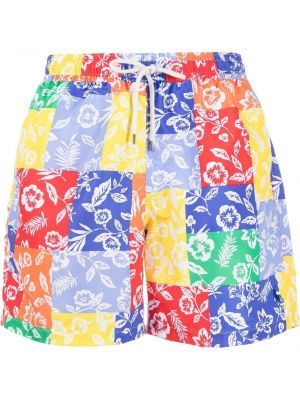 Shorts med mönster i blommigt Polo Ralph Lauren blå