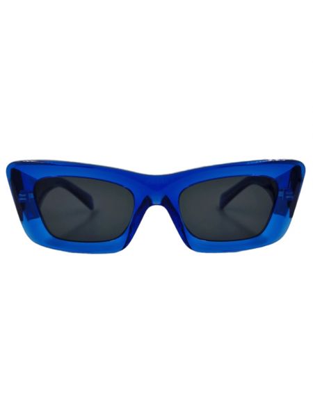 Okulary przeciwsłoneczne Prada niebieskie