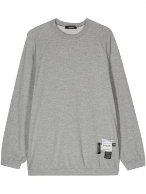 Sweatshirt aus baumwoll Undercover grau