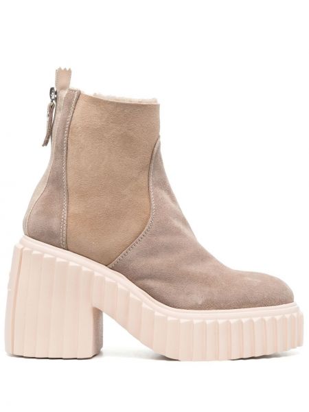 Ankle boots na platformie Agl