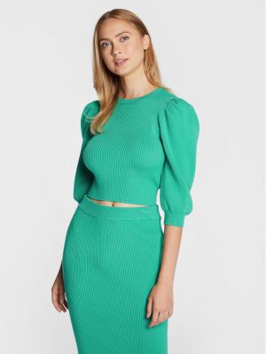 Пуловер slim Glamorous зелено