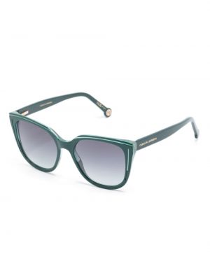 Sluneční brýle s přechodem barev Carolina Herrera zelené