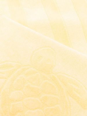 Szlafrok żakardowy Vilebrequin żółty