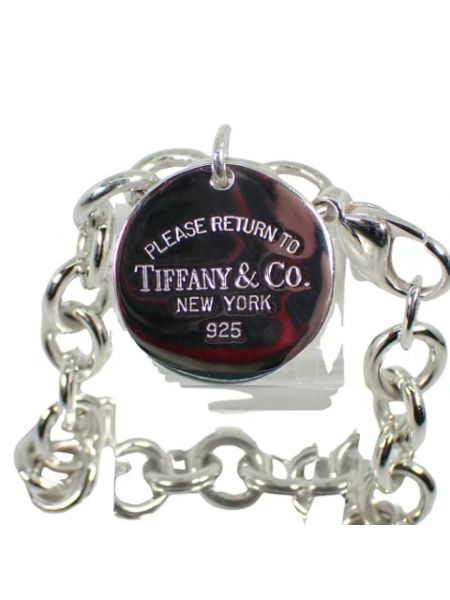 Pulsera de plata Tiffany & Co. Pre-owned plateado