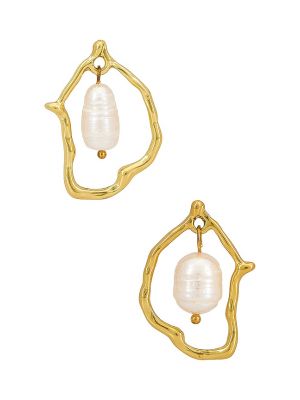 Orecchini con perle Amber Sceats, oro