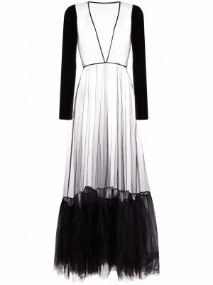 Прозрачна коктейлна рокля Alchemy черно