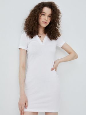 Brave Soul ruha fehér, mini, testhezálló
