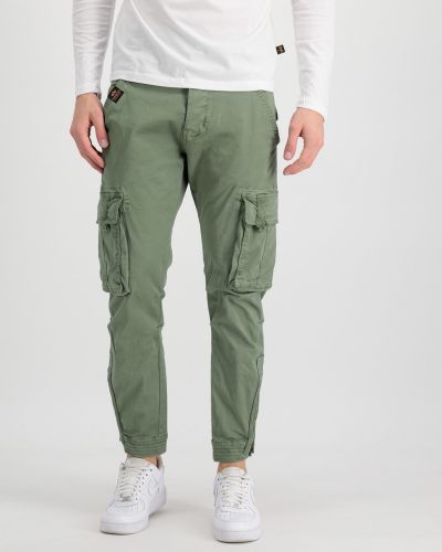 Pantalon cargo Alpha Industries vert