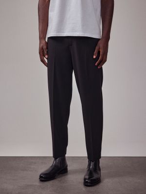 Pantalon plissé Dan Fox Apparel noir