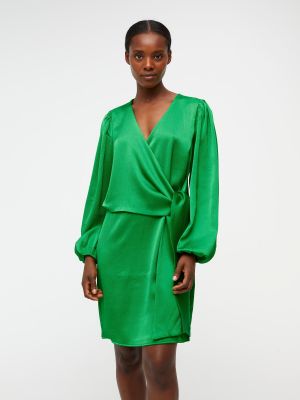 Mini haljina .object zelena