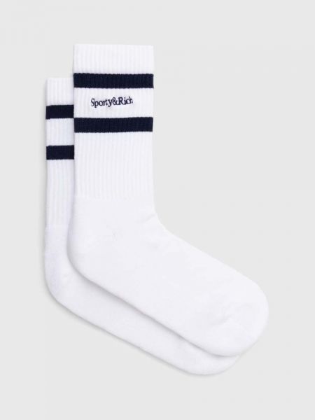 Ponožky Sporty & Rich bílé