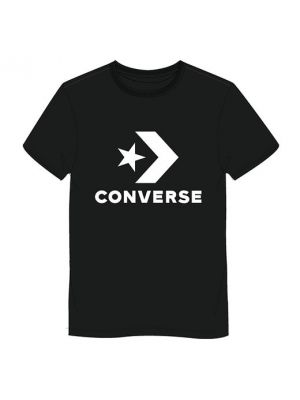 Camiseta de estrellas Converse negro