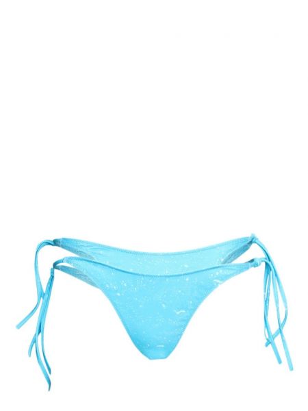 Bombažne bikini Vetements modra