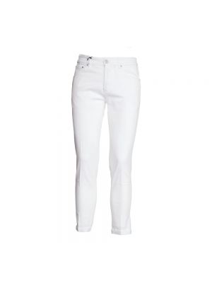 Białe jeansy skinny Pt Torino