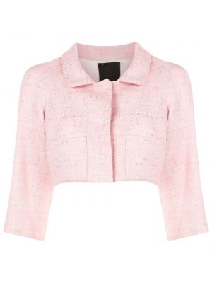 Tweed jacke Andrea Bogosian pink