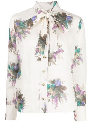 Blommig blus Zimmermann