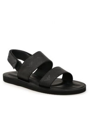 Sandales Emporio Armani noir