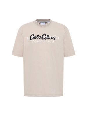 Oversize hemd Carlo Colucci beige