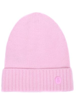 Кашемировая шапка Bogner розовая