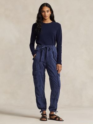 Pantalones cargo con bolsillos Polo Ralph Lauren azul