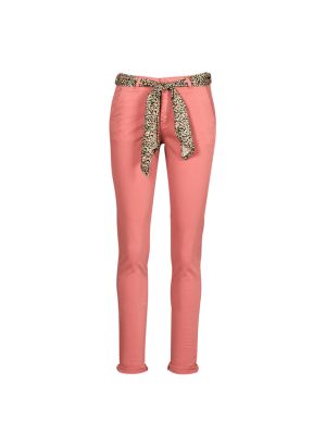 Pantaloni chino Le Temps Des Cerises roz
