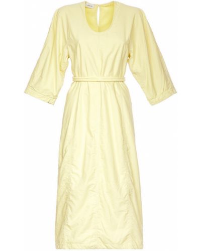 Sukienka mini krótki rękaw Lemaire, żółty
