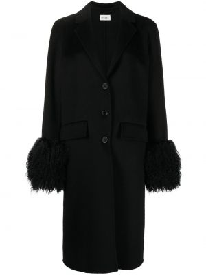 Manteau en laine P.a.r.o.s.h. noir