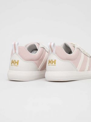 Sneakerși din piele Helly Hansen roz