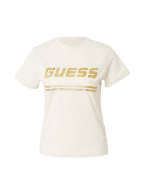 Športové tričko Guess zlatá