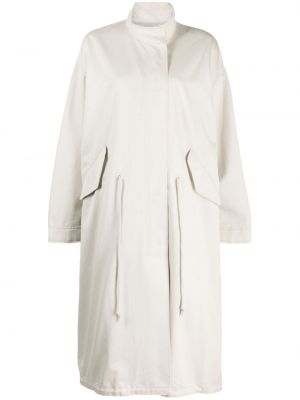 Παλτό με όρθιο γιακά Studio Tomboy λευκό