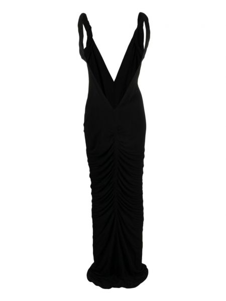Abendkleid mit v-ausschnitt Givenchy schwarz