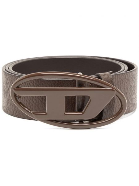 Ceinture à boucle Diesel marron