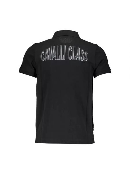 Poloshirt Cavalli Class schwarz