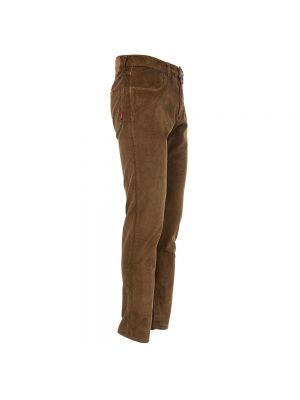 Pantalones ajustados de pana Siviglia marrón
