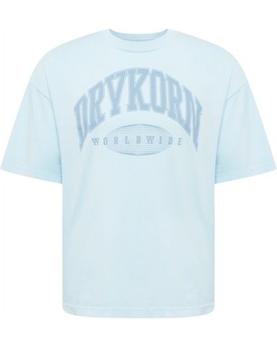 Marškinėliai Drykorn mėlyna