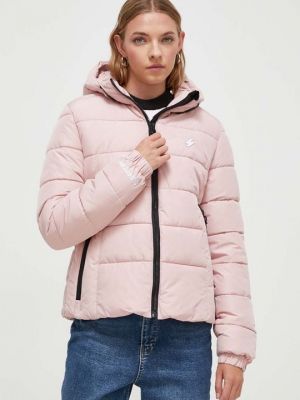 Утепленная куртка Superdry розовая