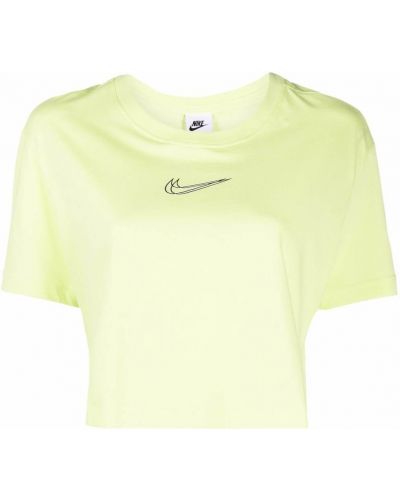 Camiseta con estampado Nike verde