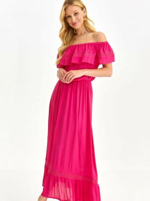 Длинное платье Top Secret розовое