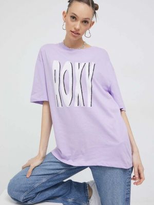 Тениска Roxy виолетово