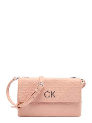 Crossbody torbica Calvin Klein ružičasta
