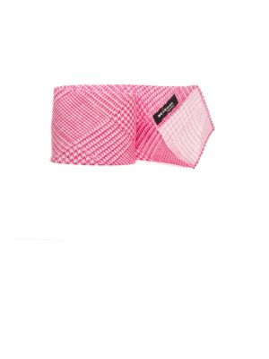 Corbata de seda Kiton rosa